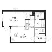 ペシェ澄川の間取り画像