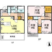 リビングタウン鳴滝 Aの間取り画像