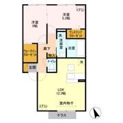 フェニックス小仙波 D棟の間取り画像