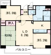 パレ舟木の間取り画像