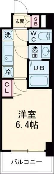 プレサンス名古屋菊井セルカの間取り画像