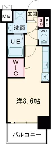 プレサンス名古屋菊井セルカの間取り画像
