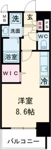 プレサンス名古屋菊井セルカの間取り画像