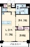 プレサンス名古屋菊井セルカの間取り画像