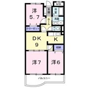 リバーシャトーの間取り画像