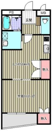 クオリティ1の間取り画像