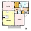セジュール モカ Bの間取り画像