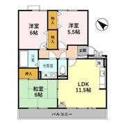 トリニティー21 Aの間取り画像