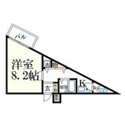 プレサンス京都駅前の間取り画像