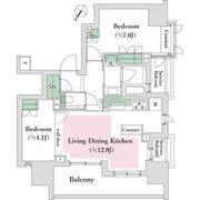 グランリビオ表参道の間取り画像