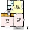 ハイム72 Bの間取り画像