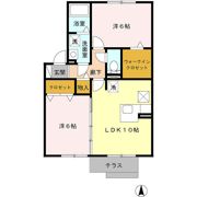 クレールの間取り画像