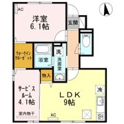 フェリーチェ B棟の間取り画像
