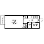 ラルジュ東勝山の間取り画像