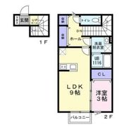 シャンテ二軒茶屋の間取り画像