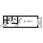 グレードハイツ長町の間取り画像