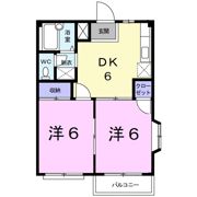 サンハイツ江藤の間取り画像