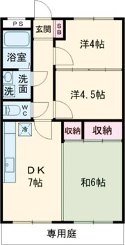 ラフィネ小川東の間取り画像