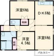 メゾン・シャルムEの間取り画像