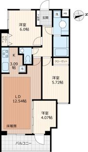 Beverly Homes 豊島園の間取り画像