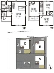 ソレアードⅡ Aの間取り画像