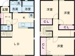 エスアール開成の間取り画像