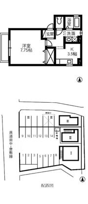 ブリスⅡの間取り画像