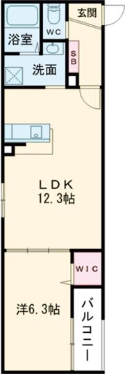 ARCA堺東の間取り画像