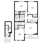 ユニゾンKの間取り画像