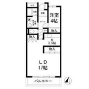 フレール綾瀬1の間取り画像