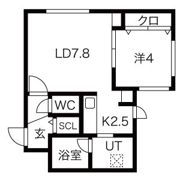 ULUCUS(ウルクス)の間取り画像