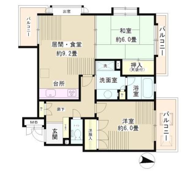間取図