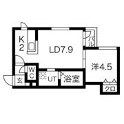 ラージヒル中の島の間取り画像