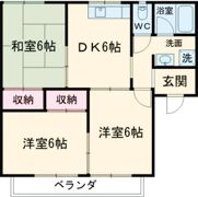 メゾンはしもとの間取り画像