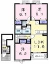 エスポワールの間取り画像