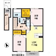 梟の杜コート A棟の間取り画像