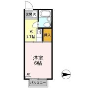羽衣ハイツの間取り画像