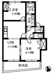 リバーシティー22 Aの間取り画像