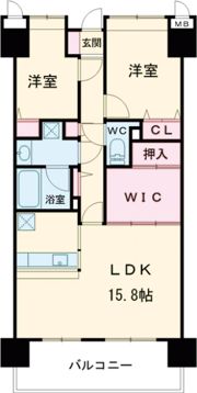 ダイアパレス青梅新町Ⅱの間取り画像