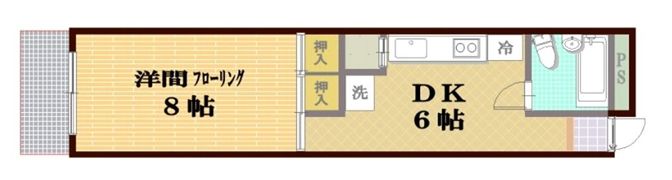 クレセントヴィラ愛信Ⅱの間取り画像
