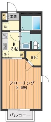 グランクールの間取り画像