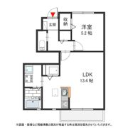 リヴェール若江の間取り画像