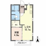 サンモール柿田川 Aの間取り画像