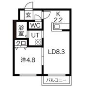 エルドラード発寒中央の間取り画像