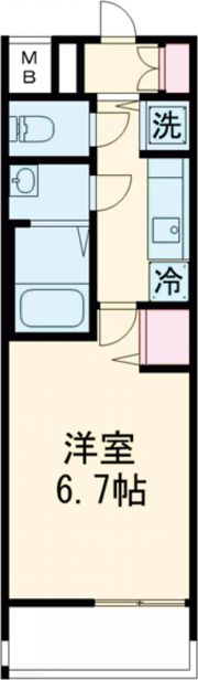 メインステージ名古屋ノースマークの間取り画像