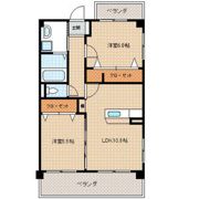 ソレアード早良の間取り画像