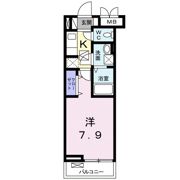 シャルマン川添の間取り画像