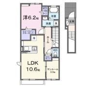 ラヴィベール．JJ．Ⅱの間取り画像