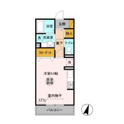 ルミウス Aの間取り画像