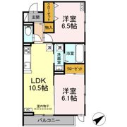 Salice K(ｻﾘﾁｪ ｹｰ)の間取り画像